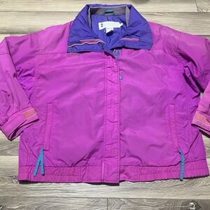 Columbia Women's‎ XL Bugaboo Jacket  Coat Fleece Vintage Purple Pink